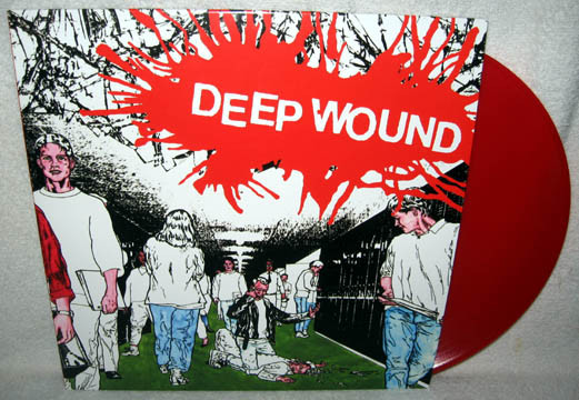 DEEP WOUND "S/T" LP Import (Damaged Goods)